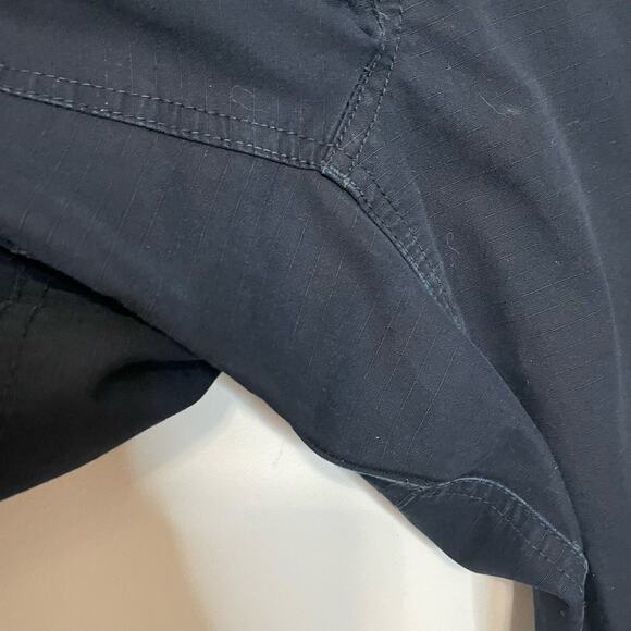 5.11 Tactical Navy EMS Pants 16L Womens Pockets Gusseted Cargo Teflon - Picture 2 of 9